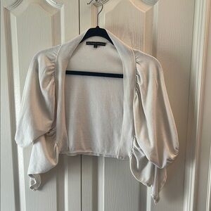 White Bolero Shrug